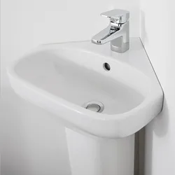 Ideal Standard i.life A Eckwaschtisch, 1 Hahnloch, mit Überlauf