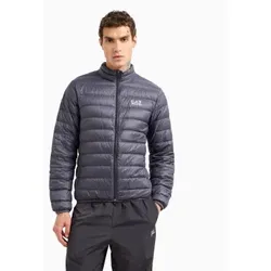 EA7 für Herren. 8NPB23_PNGPZ Daunenjacke Core Identity faltbare Daunenjacke grau (XL), Lässig, Polyamid