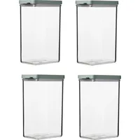 Mepal 4-tlg Vorratsdosen Spar-Set Omnia 2000 ml Nordic Sage