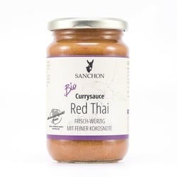 Sanchon Currysauce Red Thai bio