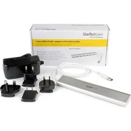 Startech StarTech.com 7 Port kompakter USB 3.0 Hub mit Kabel