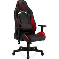 Sense SENSE7 Vanguard Gaming Chair, Schwarz-Rot, Gaming Stuhl Rot