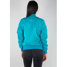 Alpha Industries Ma-1 VF Lw Jacke - Blue lagoon), - L