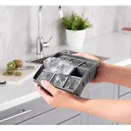 APS Eiswürfelform 9er grau, 2 St.