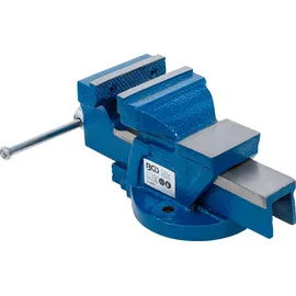 BGS Schraubstock Metall 80 mm blau