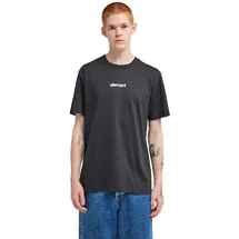 Element T-Shirt ELEMENT "Lowcase Bp", Herren, Gr. XS, schwarz (off schwarz), Obermaterial: 100% Baumwolle., Shirts T-Shirt