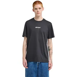 Element T-Shirt ELEMENT "Lowcase Bp", Herren, Gr. XS, schwarz (off schwarz), Obermaterial: 100% Baumwolle., Shirts T-Shirt