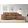 OTTO home Ecksofa OTTO HOME "BEATRICE optionale Schlafsofa mit Bettkasten, B/T/H: 265/170/86 cm", gelb (curry), B:265cm H:86cm T:170cm, 100% Polyester, Sofas, Ecksofa, L-Form, wahlweise auch mit Bettfunktion und Bettkasten