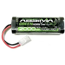Absima Akkupack NiMH 7,2V 2000mAh Softcase Tamiya