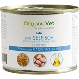 organicVet Dosennahrung Katze Sensitive Seefisch
