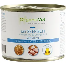 organicVet Dosennahrung Katze Sensitive Seefisch