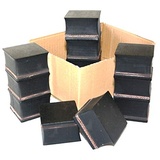 50x50x33mm (Karton mit 18 Stück) Gummi-Auflage Unterlage Wagen-Heber Hebebühne eckig Auto Set Unterstellbock Klotz Rangier-Wagenheber Puffer Reifen Reifenwechsel LKW Räder KFZ Tuning Zubehör