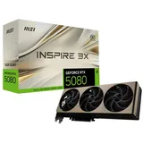 MSI GeForce RTX 5080 16G INSPIRE 3X OC nVidia Gaming KI GPU Grafikkarte