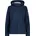 Damen Zip Hoodie Jacke Größe M blau