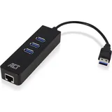 Act USB-Hub AC6310 3 USB,1 RJ45