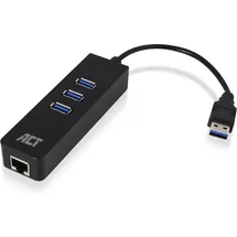 Act USB-Hub AC6310 3 USB,1 RJ45