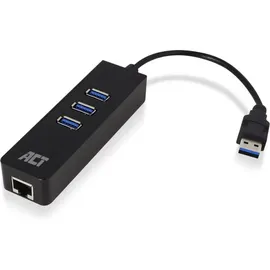 Act USB-Hub AC6310 3 USB,1 RJ45