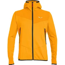 Salewa Agner Hybrid Polarlite/Durastretch Kapuzenjacke Herren Turmeric Melange L