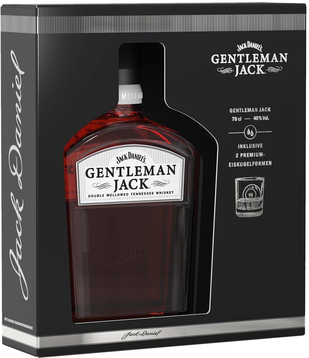 Jack Daniels Gentleman Jack - Double Mellowed - Inkl. 2 Premium...