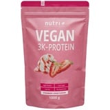 nutri+ Veganes Proteinpulver 3K Protein 1000g