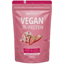 Nutri + nutri+ Veganes Proteinpulver 3K Protein 1000g