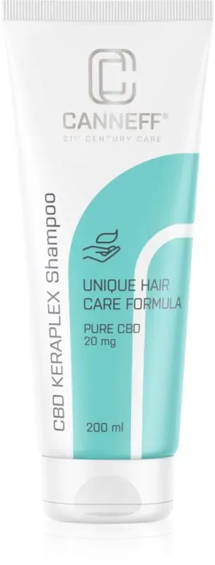 Canneff Balance CBD Keraplex Shampoo Shampoo für dünnes, gestresstes Haar 200 ml