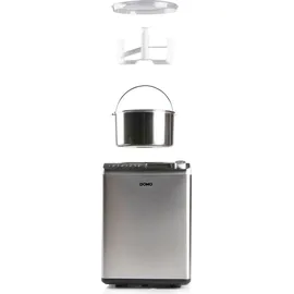 DOMO collection DOMO DO92321 Pro Eismaschine mit Display 2,5l Inox Design - Silber