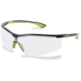 Uvex 9193265 Schutzbrille/Sicherheitsbrille Limette, Schwarz