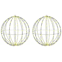 VidaXL Ball mit 384 LEDs 2 pcs Warmweiß 60
