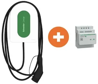 Schneider Charge Bundle Smarte Wallbox 11kW + Charge Peak Controller