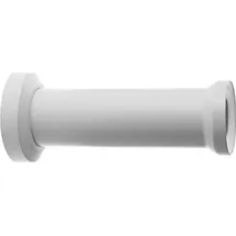 Duravit Ablaufstutzen mit Rosette Abgang waagerecht Kunststoff 165x165x410 mm