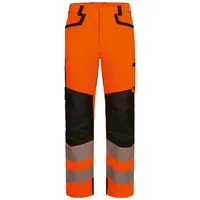 Elysee Warnschutz Stretch Bundhose Kl. 2 - 44 - orange/schwarz