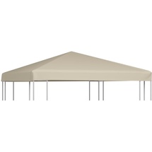 vidaXL Pavillondach 310 g/m2 3×3 m Beige