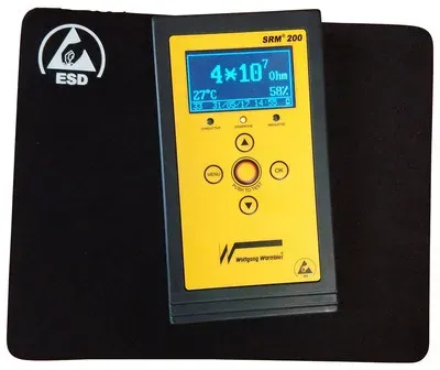 Maus-Pad, ESD - schwarz