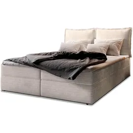 masseno Boxbett 160 x 200 cm Weiss