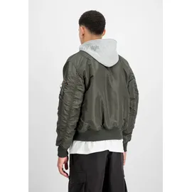 Alpha Industries Ma-1 D-tec Jacke Rep.Grey S