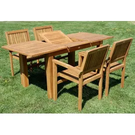 ASS Altenburger Teakholz Set 7-tlg. Natur
