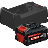 Bosch 1x EXBA 18V-55 + GAL 12V/18V-80 EXPERT Starter Set 18 V 1x Akku 5,5 Ah + Ladegerät 8 A AMPShare