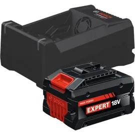 Bosch 1x EXBA 18V-55 + GAL 12V/18V-80 EXPERT Starter Set 18 V 1x Akku 5,5 Ah + Ladegerät 8 A AMPShare