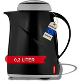 Helios helios® Isolierkanne Wave Picco schwarz 0,3 l
