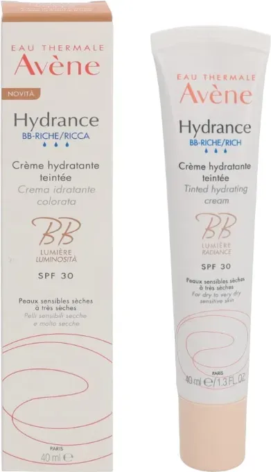 AVENE HYDRANCE CR TEINTE' VELL wird auf Deutsch als "AVENE HYDRANCE CR TEINTE' VELL" beibehalten, da es sich um einen Produktnamen handelt. Wenn Sie eine allgemeine Beschreibung benötigen, könnte es "AVENE HYDRANCE Intensivfeuchtigkeitscreme Tintierte Version" lauten.