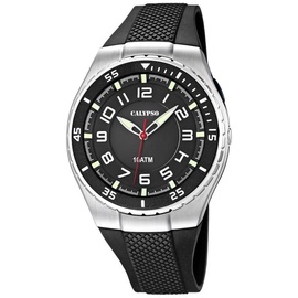 Festina Calypso Uhr Armbanduhr K6063/4 Herren schwarz silber