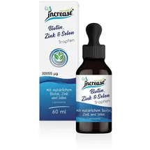 Increase Liposomale Biotin, Zink & Selen Tropfen 60 ml