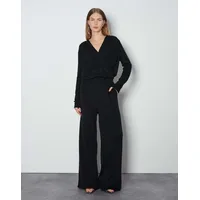 someday Jumpsuit in Wickel-Optik Modell Candelia BLACK, 34