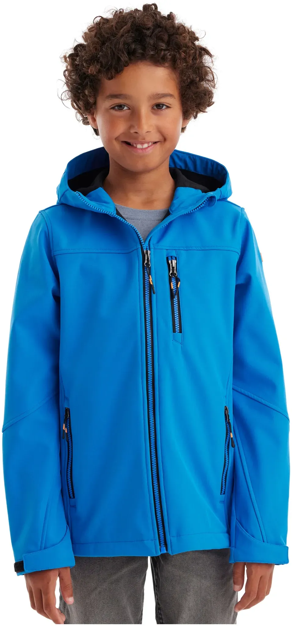 Softshelljacke KILLTEC "Jungen Softshelljacke" Gr. 176, blau Kinder Jacken