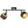 Brilliant Grove 2-flg. schwarz gold Metall