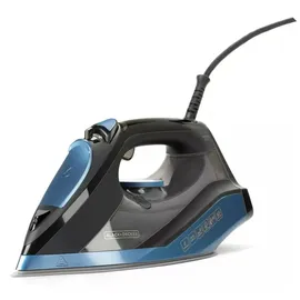 Black & Decker Dampfbügeleisen BXIR2801E blau/gold