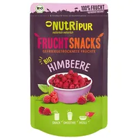 NutriPur gefriergetrocknete Früchte, Bio-Himbeeren 70 g Früchte