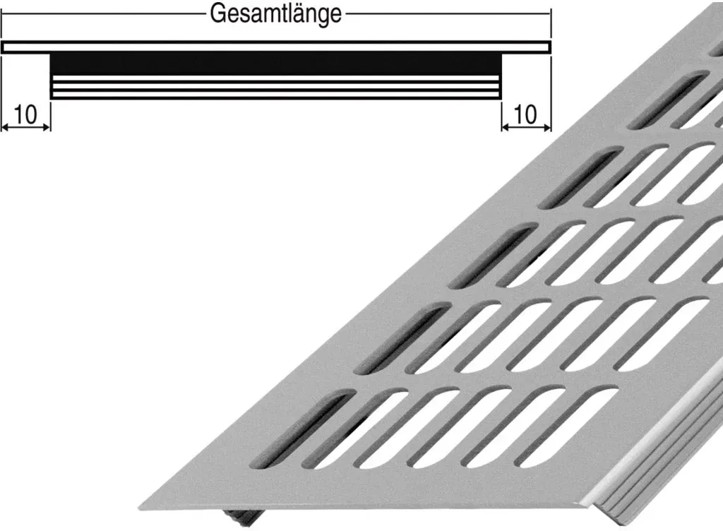Lüftungszierprofil -  104 / 600 / 60