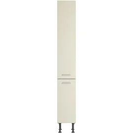 kochstation Apothekerschrank KS-Lucy 30 x 58,1 x 211,8 cm Beige